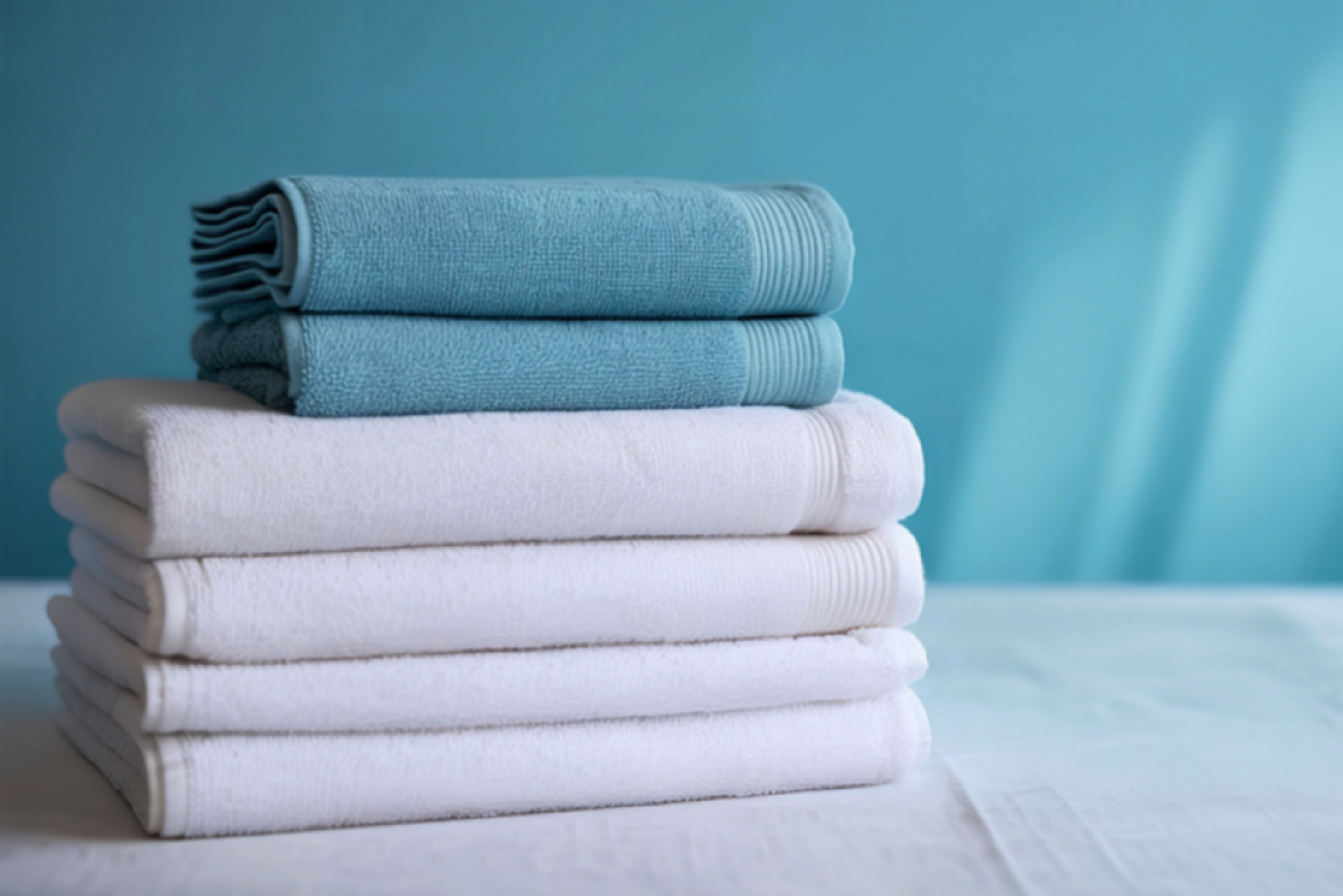 Commercial laundry solution for fresh towels, linen and small business washing